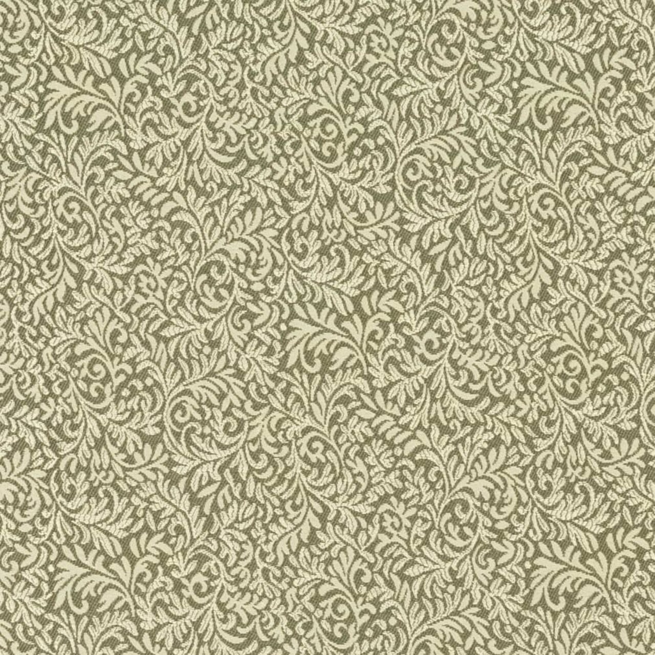 Juniper Elise - Green Leaves,Small Scale Upholstery Fabric 54 Inches"